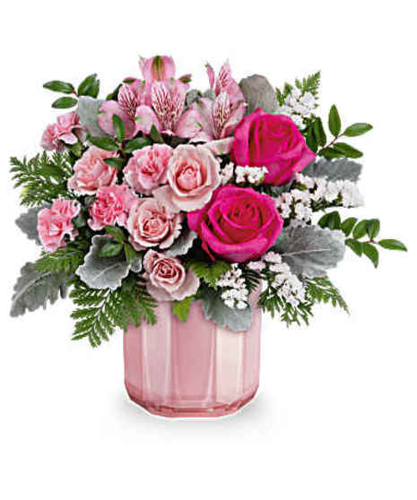 Teleflora's Blushing Gem Bouquet