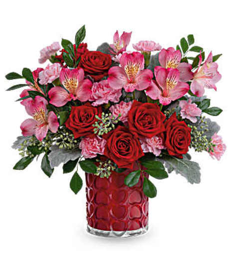 Teleflora's Enchanted Hearts Bouquet